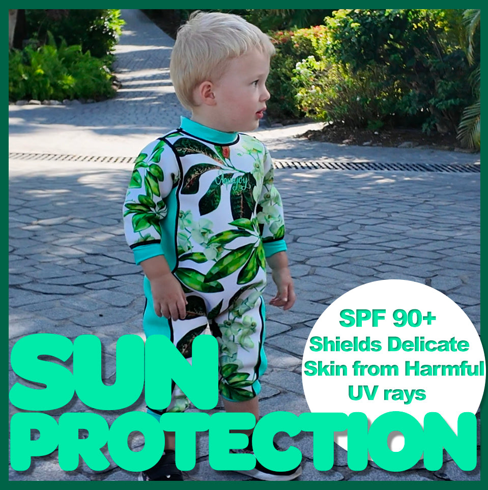 Green Warmsy - Reversible Wetsuit - Baby/Toddler - 0-4 Years