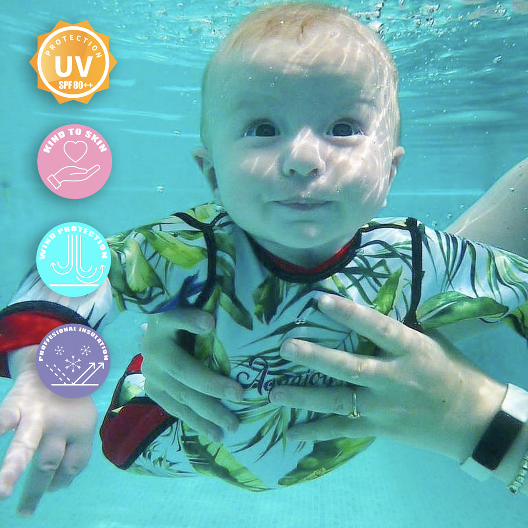 Red Warmsy - Reversible Wetsuit - Baby/Toddler - 0-4 Years